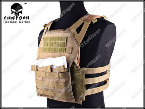 Tactical VT390 JPC Molle Vest Plate Carrier - Desert Tan