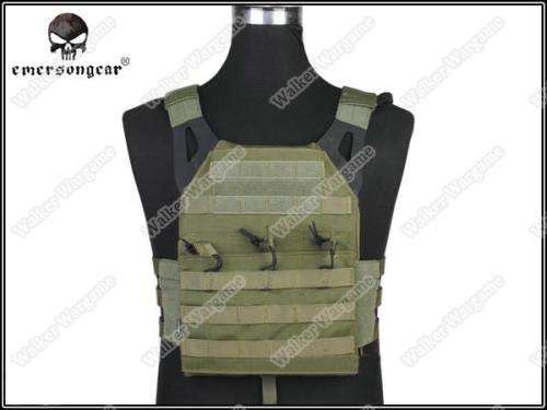 Tactical VT390 JPC Molle Vest Plate Carrier - OD Green