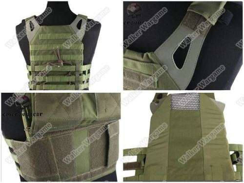 Tactical VT390 JPC Molle Vest Plate Carrier - OD Green