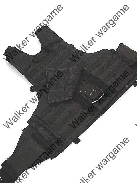 US Force Recon Marine MOD MOLLE Vest - Black