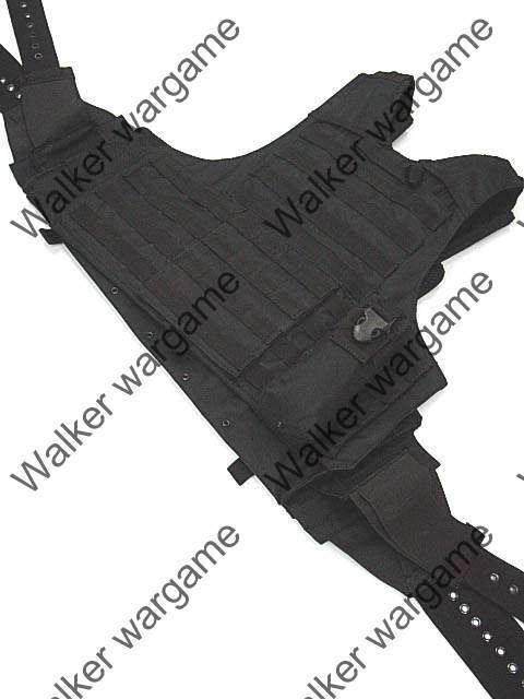 US Force Recon Marine MOD MOLLE Vest - Black