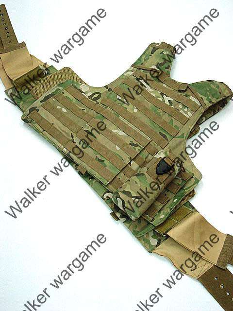US Force Recon Marine MOD MOLLE Vest - Multicam