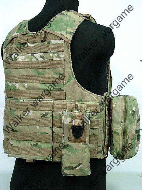 US Force Recon Marine MOD MOLLE Vest - Multicam