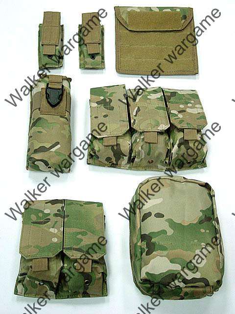 US Force Recon Marine MOD MOLLE Vest - Multicam