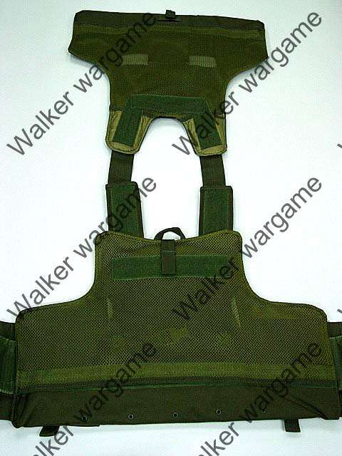 US Force Recon Marine MOD MOLLE Vest - OD Green