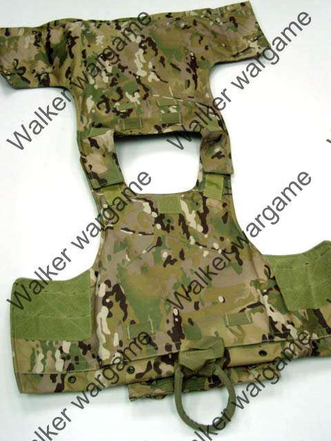 USMC FSBE Molle Combat Assault Plate Carrier Vest - Mulitcam