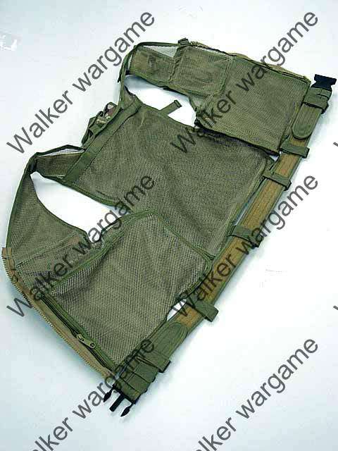 TAC Tactical vest With Belt - Multi Camo