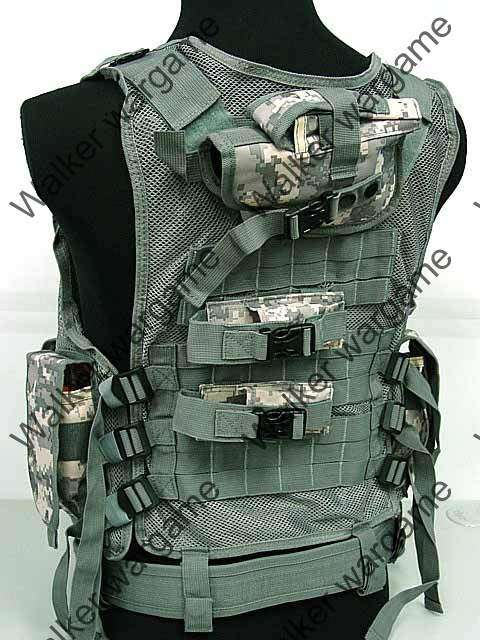 TAC Tactical vest With Belt - US Army ACU