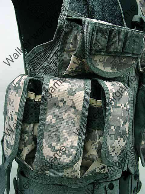 TAC Tactical vest With Belt - US Army ACU