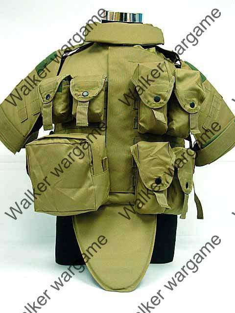OTV Body Armor Molle Tactical Vest - Tan