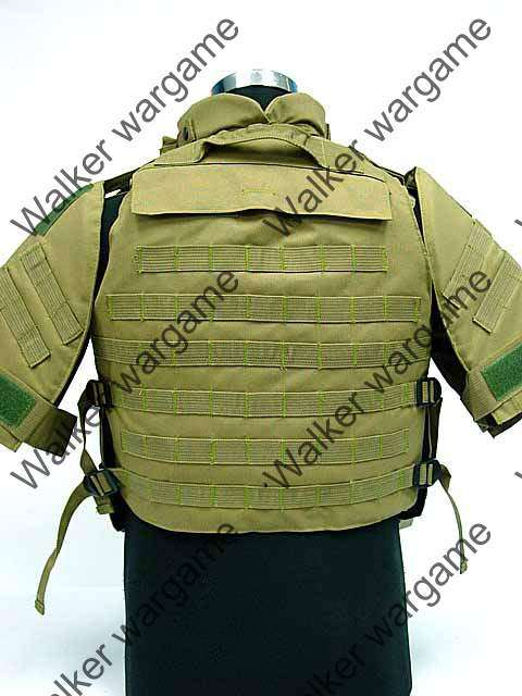 OTV Body Armor Molle Tactical Vest - Tan