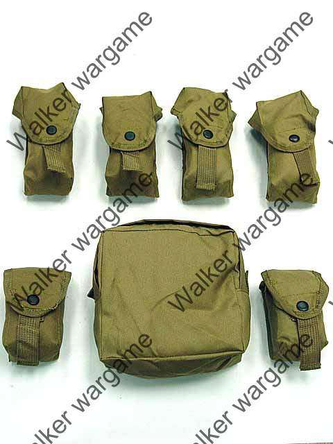 OTV Body Armor Molle Tactical Vest - Tan