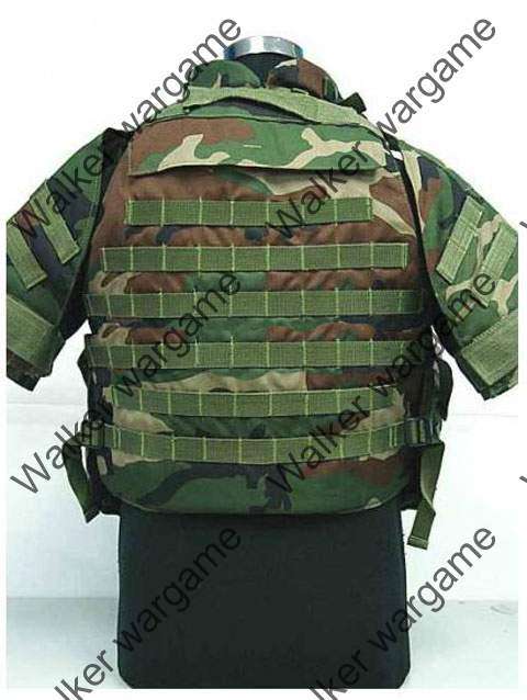 OTV Body Armor Molle Tactical Vest - Woodland
