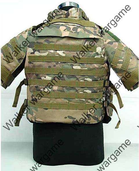OTV Body Armor Molle Tactical Vest - Multi Camo