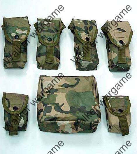 OTV Body Armor Molle Tactical Vest - Multi Camo