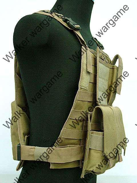 C2 Strike Molle Tactical Vest - Desert Tan