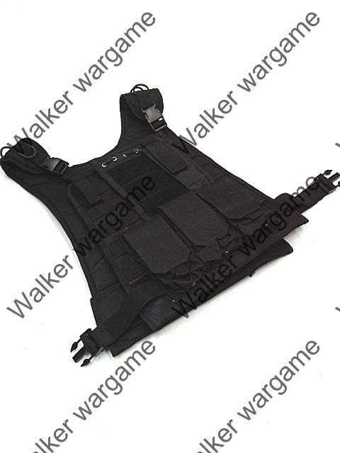 C2 Strike Molle Tactical Vest - SWAT Black