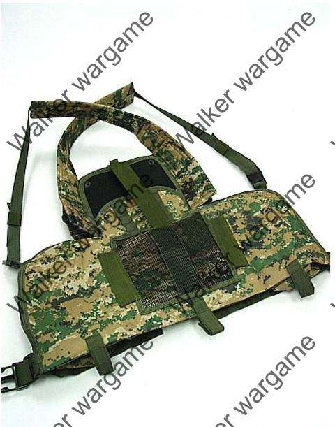 LBV Load Bearing Molle Vest - Digital Woodland