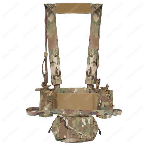 WST MK3 Chest Rig Light Weight Micro Fight System - Multicam Black