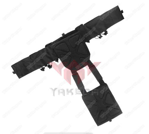 YAKEDA Quick Release Plate Carrier Molle Vest - Multicam Black