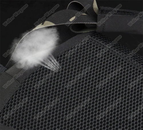 Yakeda FPV Full Protection Molle Tactical Vest - Multicam Black
