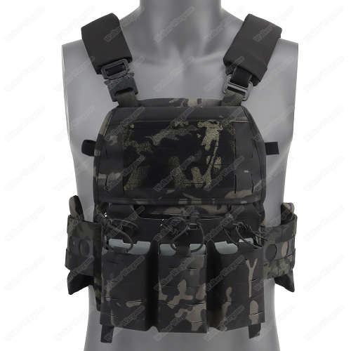 WST V5 PC Molle Tactical Vest - Multicam Black