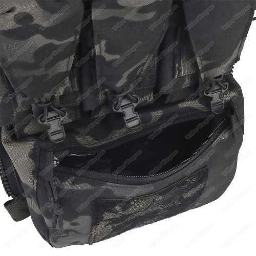 WST V5 PC Back Panel Tactical Supplement - Multicam Black