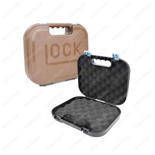 Glock Pistol Hard Case With Inner Foam - Tan