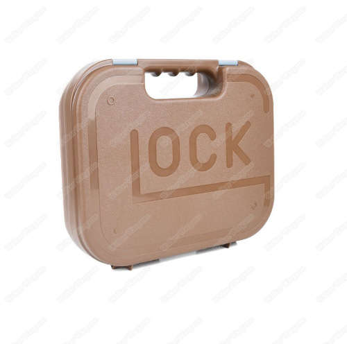 Glock Pistol Hard Case With Inner Foam - Tan