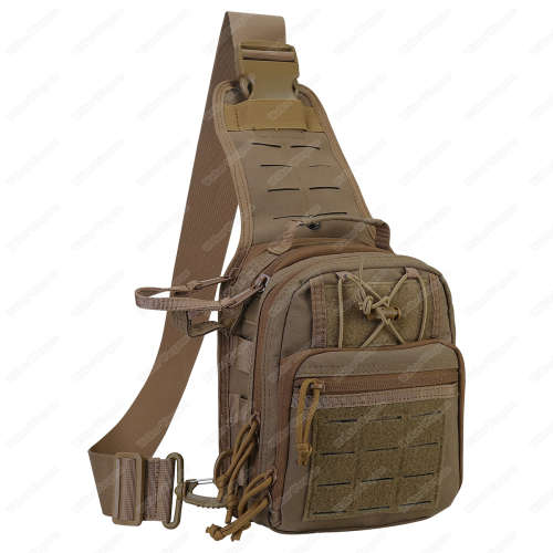 WF001 WF Chest Bag Tactical Pistol EDC Chest Carry Bag - Black