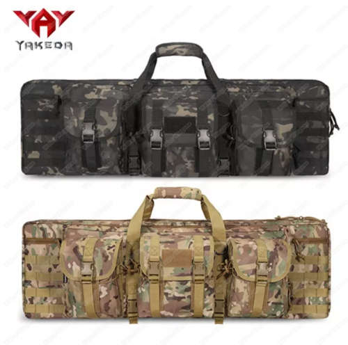 Yakeda Double Rifle Carry Bag Molle System - Multicam