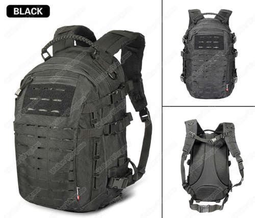 YAKEDA 25L Dragon Egg 25L Tactical Molle Bag - Black