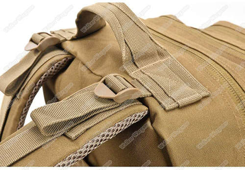 Emerson 45L Combat Molle Bag With Rain Cover Free Water Molle Pouch - Tan
