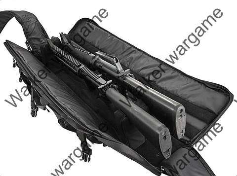Tactical Heavy Duty Machine Gun Carry Bag for M249 / MK43 / MK46 LMG - Tan