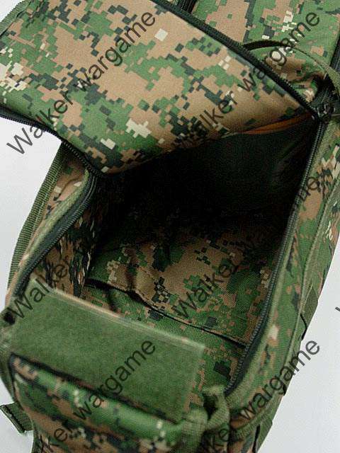 New Single Sling Go Bag Pack  - Digital Woodland