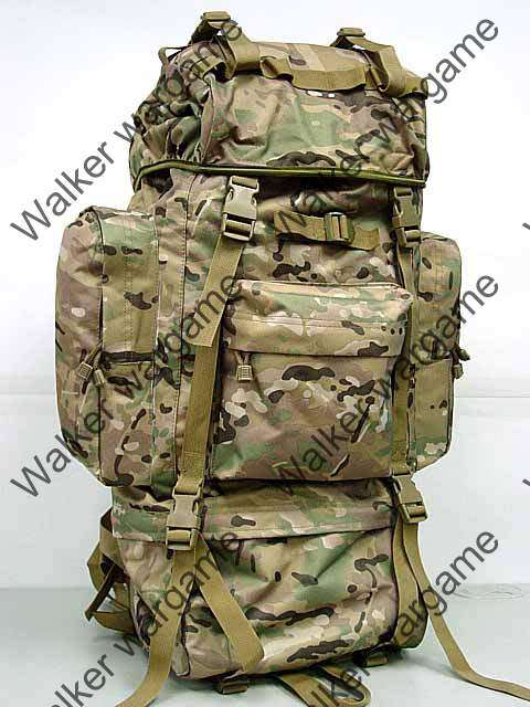 65L Combat Utility Rucksack Backpack - Black