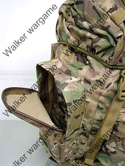 65L Combat Utility Rucksack Backpack - Black