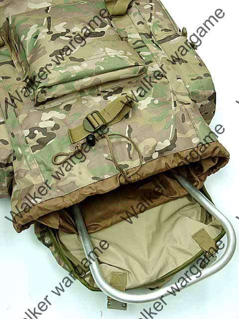 65L Combat Utility Rucksack Backpack - Black