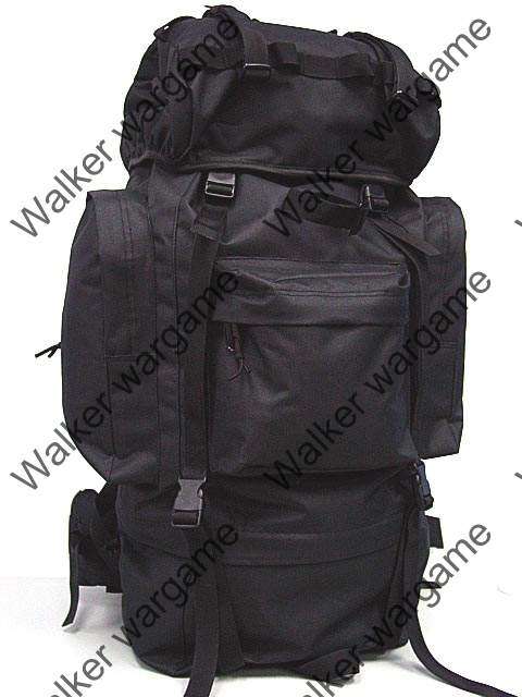 65L Combat Utility Rucksack Backpack - Black