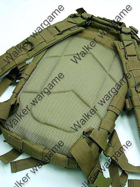 3P Molle Assault Backpack Bag 30L  - Desert Tan