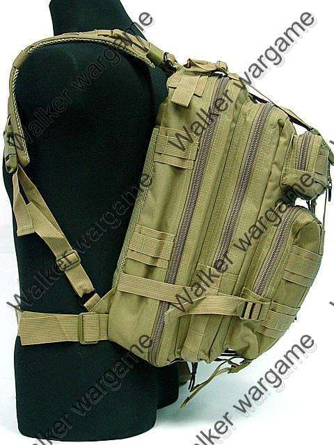 3P Molle Assault Backpack Bag 30L  - Desert Tan