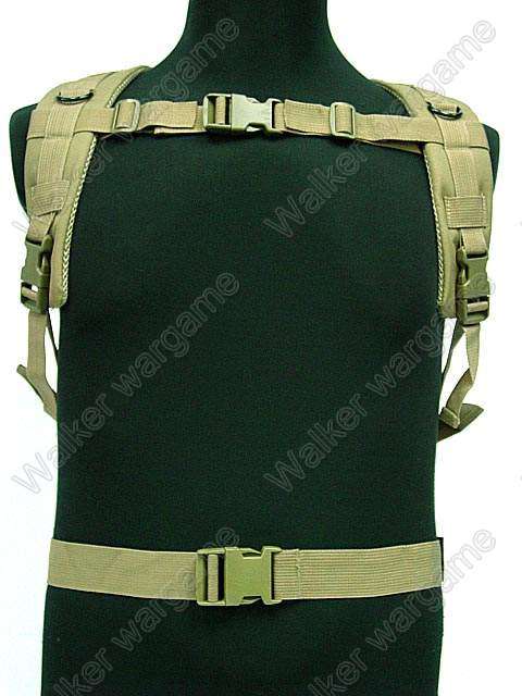 3P Molle Assault Backpack Bag 30L  - Desert Tan