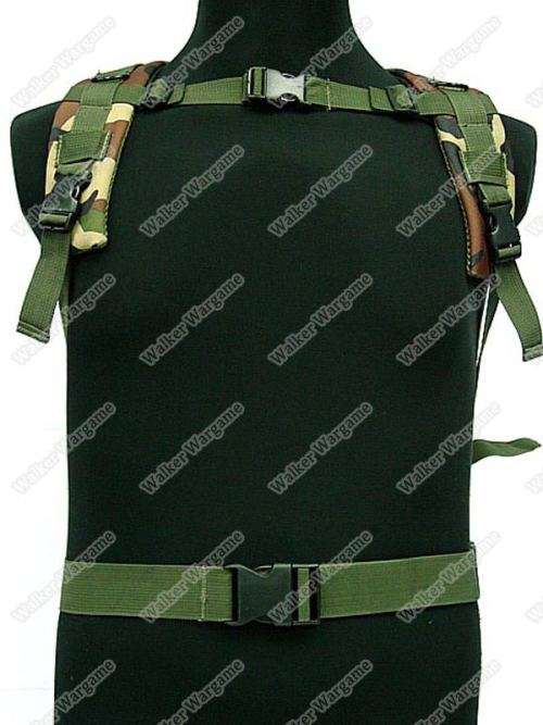 3P Molle Assault Backpack Bag 30L  - Woodland Camo