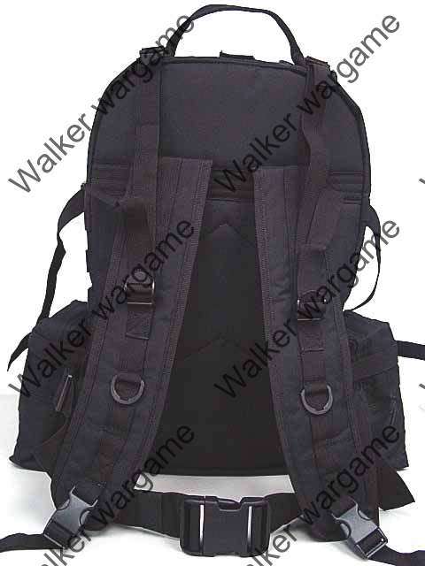 US Tactical Molle Assault Backpack Bag 50L - Black