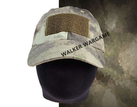 Operator Cap Velcro Flag Blood Patch - A-Tacs AT