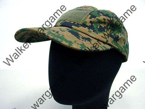 Operator Cap Velcro Flag Blood Patch - Digital Woodland