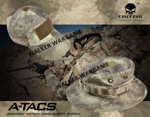 Boonie Hat Cap - Digital Camo A-TACS Urban Camo