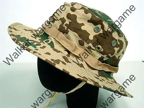 Boonie Hat Cap - German Desert Flecktarn Camo