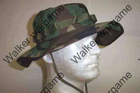 Boonie Hat Cap - SEAL Team Woodland Camo