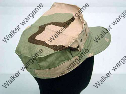 US Army Three Tan Desert GARRISON Style Patrol Cap